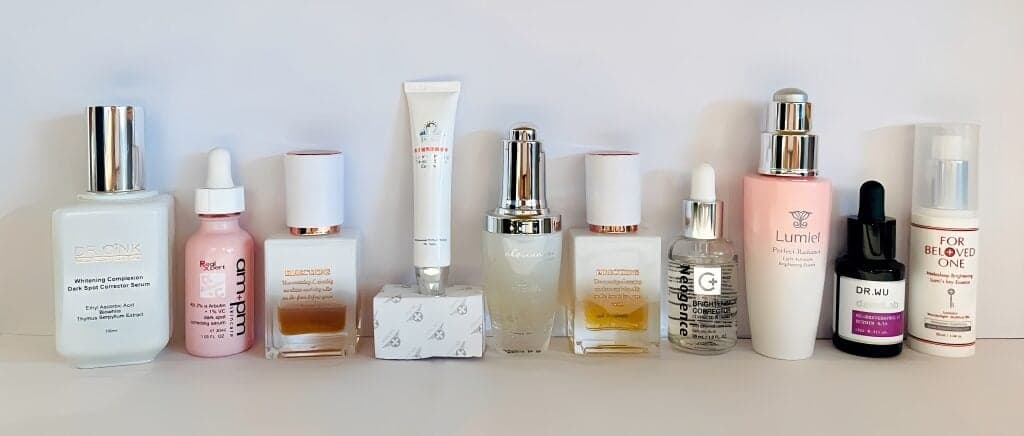 Whitening Serum Recommendations|8 Taiwanese Whitening and Dark Spot Serums with Medical-Grade Ingredients, Reviewed